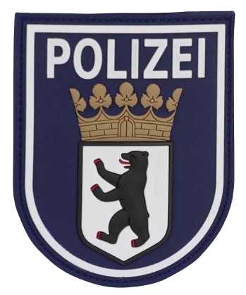 Patch Rubber Wappen "BERLIN"