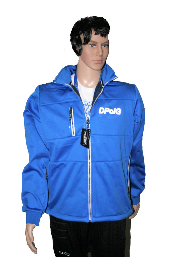 DPolG-Softshell Jacke mit modischen Details