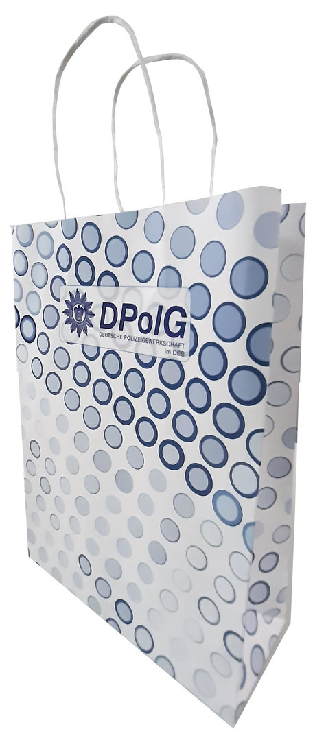 DPolG-Geschenke-Tasche Papier