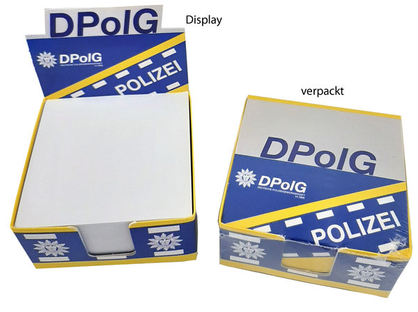 DPolG-Zettelbox mit Display