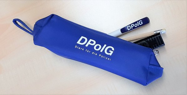 Stiftemäppchen mit DPolG-Logo