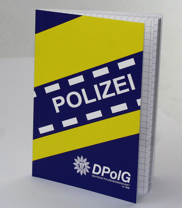 DPolG Notizbuch A6 - Polizei