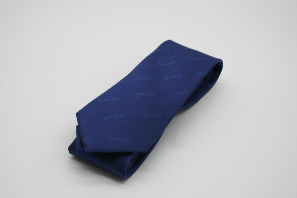 DPolG Krawatte blau